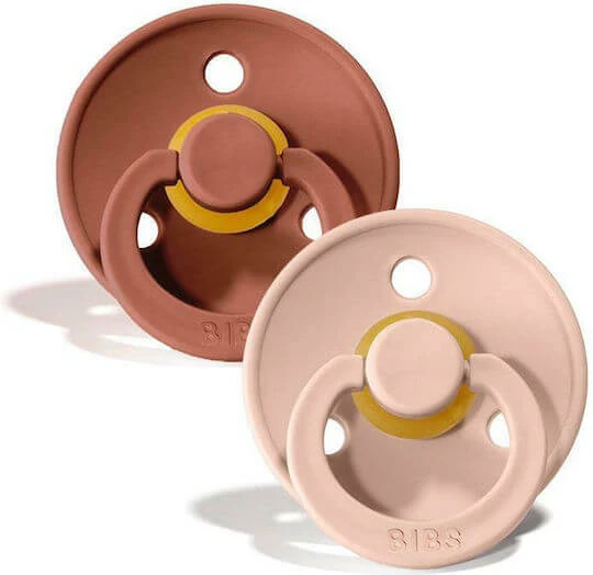 Bibs Colour Suzete Cauciuc Woodchuck / Blush pentru 18+ luni 2buc