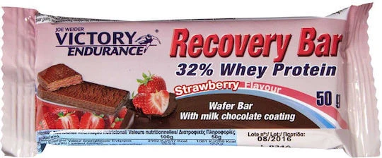 Weider Victory Endurance Recovery Baton cu 32% Proteină & Aromă Căpșună 50gr