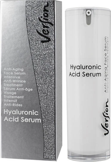 Version Serum Hidratant și Anti-îmbătrânire pentru Față cu Acid Hialuronic pentru Detoxifiere și Tonifiere 30ml
