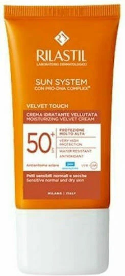Rilastil System Velvet Cream Cremă de Față cu Protecție Solară SPF50 50ml