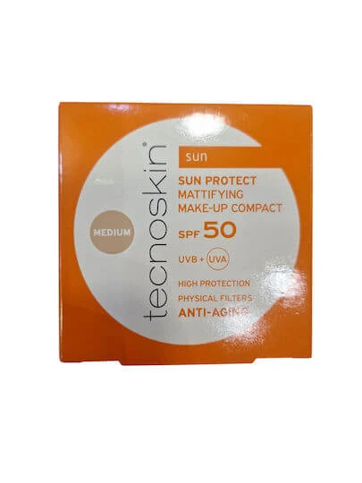 Tecnoskin Sun Protect Mineral Pudră Antisolară Pentru Față SPF50 10gr