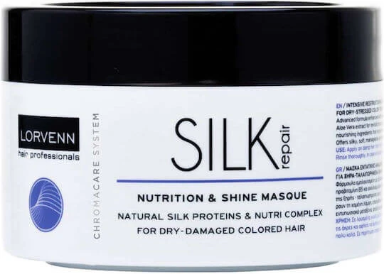 Lorvenn Silk Repair Nutrition & Shine Mască de Păr pentru Reparare 500ml