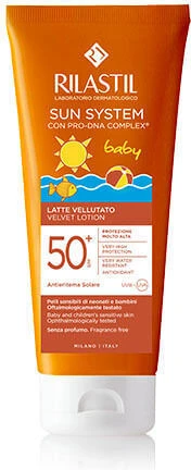 Rilastil Sun System Waterproof Bebeluș Crema de Soare Emulsie SPF50 200ml