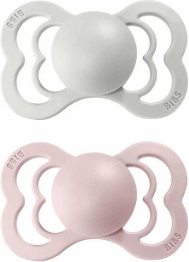 Bibs Supreme Suzete Cauciuc Dummy Haze / Blossom pentru 0+ luni 2buc