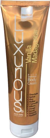 InterMed Vanilie Madagascar Crema hidratant pentru corp cu Aromă Vanilie 280ml