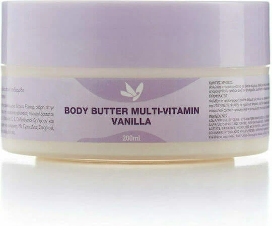 Anaplasis Multi-Vitamin Butter hidratant pentru corp cu Aromă Vanilie pentru toate tipurile de piele 200ml
