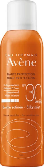 Eau Thermale Avène Silky Mist Waterproof Pentru Față și Corp cu Protecție Solară SPF30 150ml