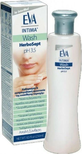 InterMed Eva Intima Wash Herbosept pH 3.5 Lichid 250ml