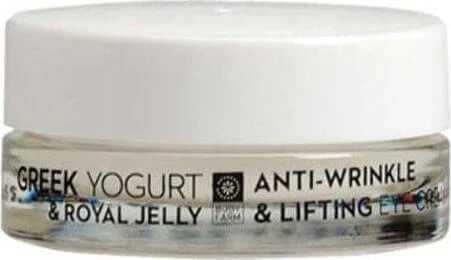 Bodyfarm Greek Yogurt & Royal Jelly Cremă de Ochi Anti-îmbătrânire și Tonifiere 15ml