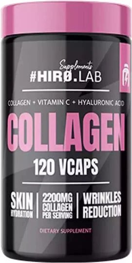 Hiro.Lab Collagen 2200mg cu Vitamina C 120 capsule veget