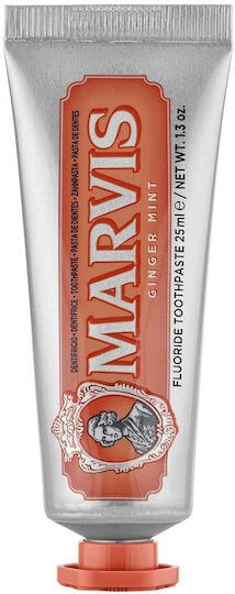 Marvis Ginger Mint Pastă de dinți pentru Gingivită , Placă bacteriană și Carii dentare 25ml