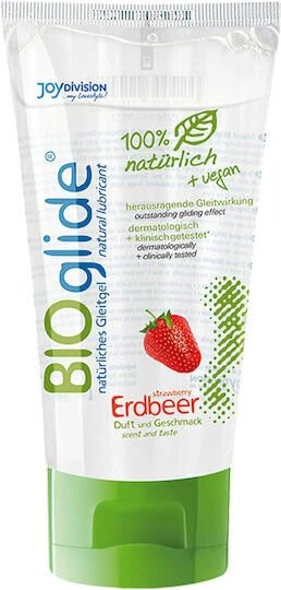 JoyDivision BioGlide Gel lubrifiant Căpșună 80ml