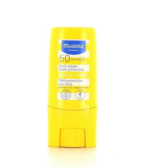 Mustela High Protection Stick de Protecție Solară pentru Față și Corp SPF50 9ml
