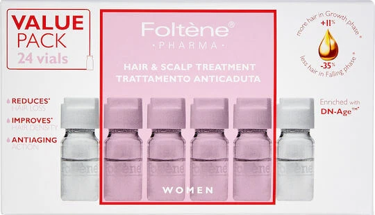 Foltene Hair & Scalp Treatment Ampule pentru păr pentru căderea părului pentru femei 24x6ml