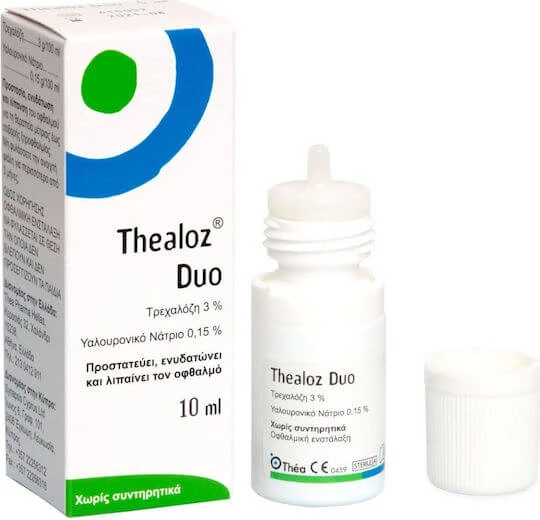 Thea Pharma Hellas Thealoz Duo Picături Oftalmice pentru Ochi Uscat 10ml
