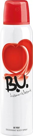 B.U. Heartbeat Deodorant Body Deodorant sub formă de Spray 150ml