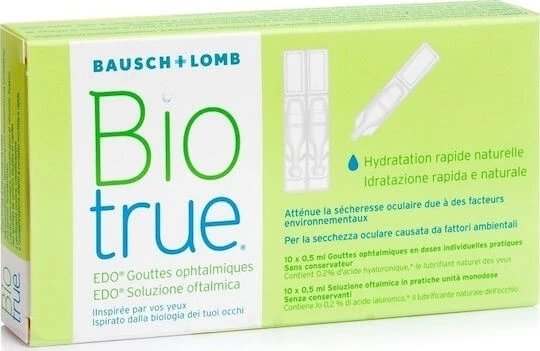 Bausch & Lomb Biotrue Picături Oftalmice pentru Ochi Uscat 10x5ml