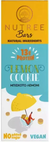 Nutree Bars Baton cu 13gr Proteină & Aromă Lemon Cookie 50gr