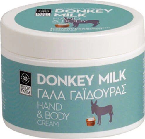 Bodyfarm Crema hidratant pentru corp cu Lapte de măgăriță pentru toate tipurile de piele 200ml