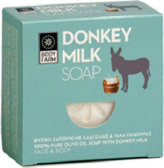Bodyfarm Donkey Milk Soap Baton de săpun pentru Corpul cu Lapte de Măgăriță Potrivit pentru Piele Atopică 110gr