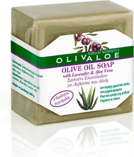 Olivaloe Olive Oil Soap Baton de săpun pentru Corpul 200gr