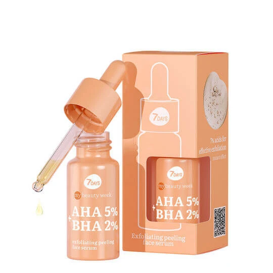 7DAYS My Beauty Week AHA 5%+BHA 2% Peeling pentru Față 20ml