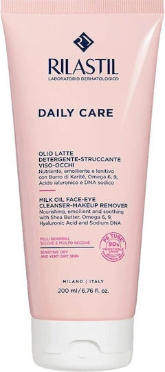 Rilastil Daily Care Emulsie Îndepărtare Machiaj Față & Ochi 200ml