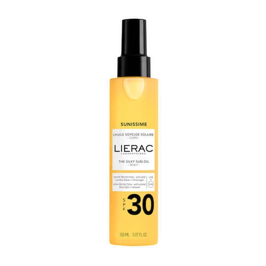 Lierac Sunissime The Silky Sun Ulei de Protecție Solară pentru Corp SPF30 150ml