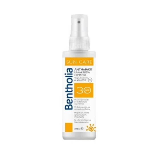 Bentholia Sun Care Loțiune cu Protecție Solară pentru Corp SPF30 Spray 200ml