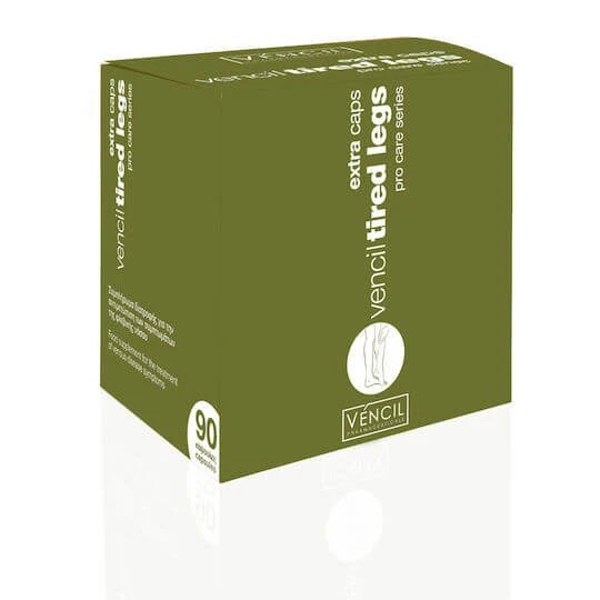 Vencil Tired Legs Pastile pentru Picioare Obosite 90 capsule