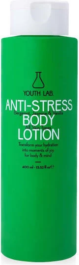 Youth Lab. Anti-Stress bergamotă, iasomie și vanilie Loțiune hidratant pentru corp pentru piele sensibilă 400ml