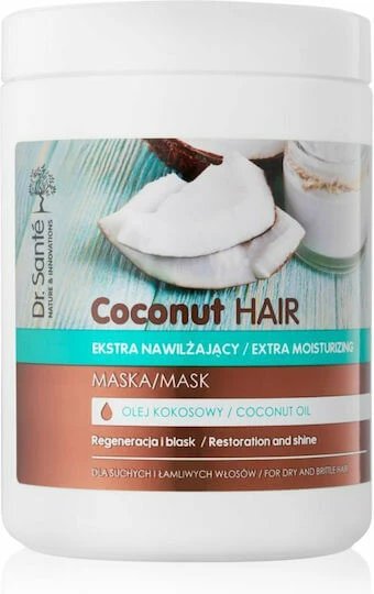 Dr. Sante Coconut Hair Mască de Păr pentru Stralucire 1000ml