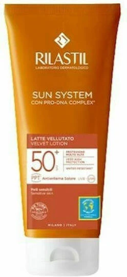 Rilastil Sun System Velvet Loțiune Antisolară pentru Corp SPF50 200ml