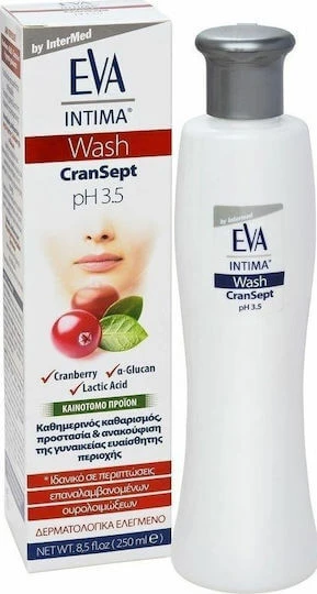 InterMed Eva Intima Wash Cransept pH 3.5 Lichid 250ml