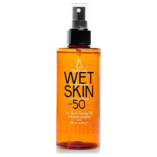 Youth Lab. Wet Skin Ulei de Protecție Solară Waterproof pentru Față și Corp SPF50 Spray 100ml
