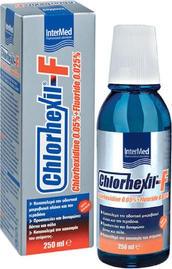 InterMed Chlorhexil-F Apă de Gură Protecție Zilnică