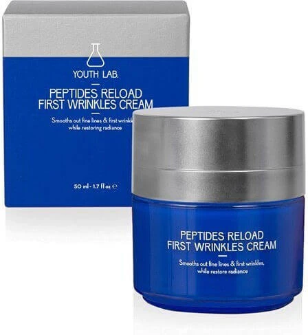 Youth Lab. Peptides Reload First Wrinkles Cremă de Față 24h pentru Hidratare și Anti-îmbătrânire cu Acid Hialuronic și Peptide 50ml