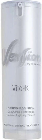 Version Vita-K Cremă Hidratantă de Ochi Împotriva Cearcănelor cu Acid Hialuronic și Colagen 30ml