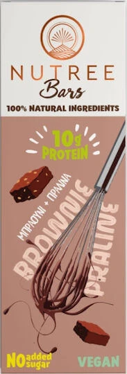 Nutree Bars Baton cu 20% Proteină & Aromă Brownie Praline 50gr