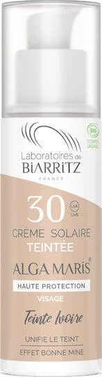 Laboratories de Biarritz Cremă Cu Protecție Solară Pentru Față Waterproof Cu Pigment 01 Ivory SPF30 50ml