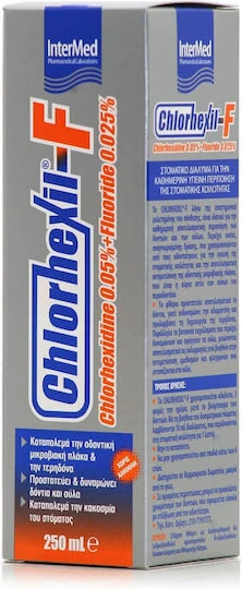 InterMed Chlorhexil-F 0.025% Apă de Gură Protecție Zilnică