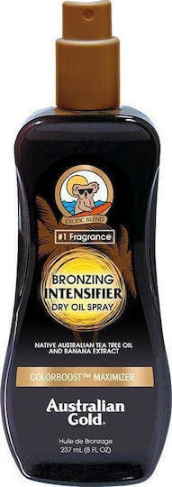 Australian Gold Bronzing Intensifier Ulei Uscat Waterproof de Bronzare pentru Corp Spray 237ml