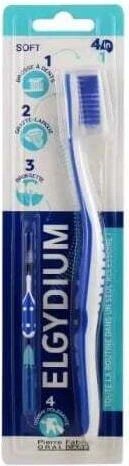 Elgydium Periuță de dinți Soft White - Blue