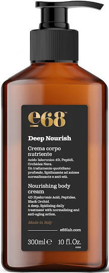 E68 Crema hidratant pentru corp cu Acid hialuronic 300ml