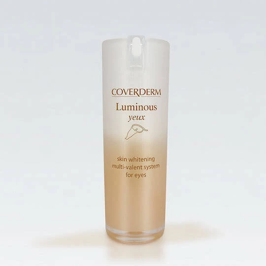 Coverderm Luminous Yeux Cremă-Gel Hidratantă pentru Ochi Împotriva Cearcănelor cu Retinol și Vitamina C 15ml