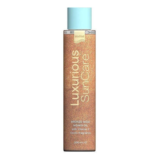 InterMed Luxurious SunCare Bronze Gold Monoi Ulei De Bronzare Pentru Corp 200ml
