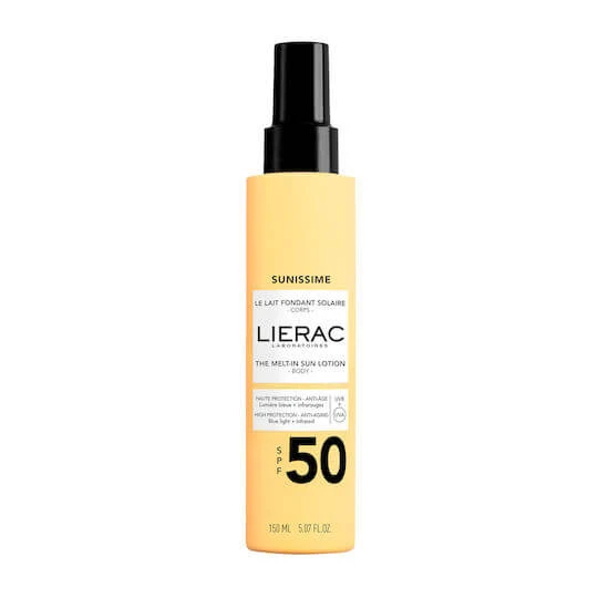 Lierac Sunissime The Melt-in Sun Loțiune de Protecție Solară pentru Corp SPF50 150ml