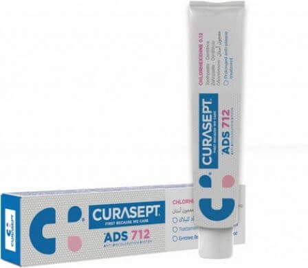 Curasept ADS 712 Pastă de dinți pentru Placă bacteriană 75ml