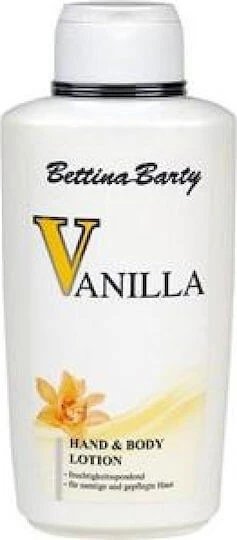 Bettina Barty Loțiune hidratant pentru corp cu Aromă Vanilie pentru piele uscată & sensibilă 500ml
