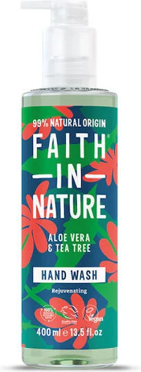 Faith in Nature Săpun crema Aloe și arbore de ceai 400ml